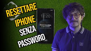 Come resettareripristinare liPhone16 senza la password dellID Apple 2024 [upl. by Chiquia]