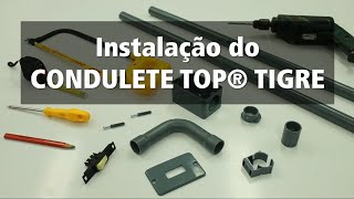 Como instalar o Condulete Top  Tigre [upl. by Kally]