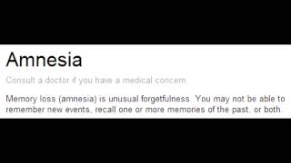 Amnesias  Retrograde Anterograde Korsakoffs amp Dissociative Amnesia [upl. by Eugen]