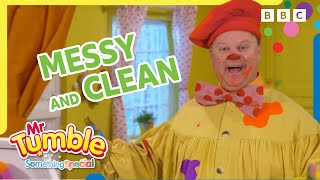 Messy and Clean 🫧  Mr Tumbles Messiest Moments  Mr Tumble and Friends [upl. by Arakahs]