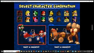 Mario Kart Double Dash GCN 2 PlayerGameRJsMarioLuigivsSistersDonkeyKongDiddyKong SpecialCup [upl. by Anilys503]