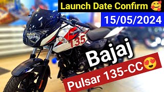 Launch Date Confirm 🥰 15052024 Bajaj Pulsar 135CC😍 Bikersrj786 [upl. by Anitsuj876]