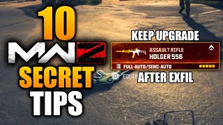 10 Secret MW3 Zombies Tips Keep Upgraded PackAPunched Weapons on Extract [upl. by Kcirdnek673]