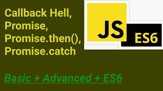 Callback Hell amp Promise  29  JavaScript Hindi [upl. by Uis]