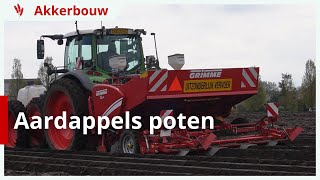 Aardappelen poten met loonbedrijf Maas Markelo [upl. by Stuart]