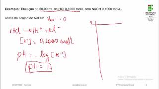 Volumetria de neutralização [upl. by Harald]
