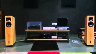 Densen B130XS integrated amplifier  Blumenhofer Big fun 17 loudspeakers [upl. by Aihseuqram]