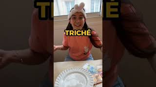 MISHA est une ÉNORME TRICHEUSE 🤣🤣 humour internationalcouple challenge défi drole shorts [upl. by Dareen]