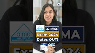 📢ATMA Exam Registration 2024 MBA Admissions Fees Dates Imp Details✏️ shorts shortsvideo mba [upl. by Mathilda]