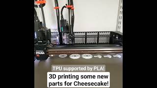 Prusa XL printing TPU with PLA supports [upl. by Aspia]