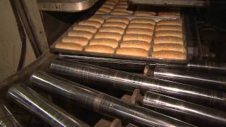 We MadeHot Dog Buns At S Rosens Bakery in Chicago [upl. by Oribelle]