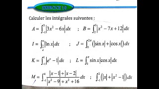 Calcul intégral 2 bac SM Ex 10 page 275 Almoufid [upl. by Thielen]