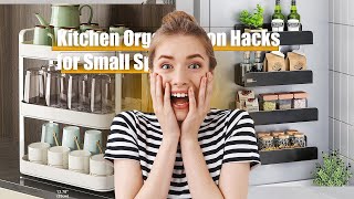 Kitchen Organization Hacks for Small Spaces [upl. by Emmet]