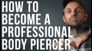 How to Become a Professional Body Piercer  UrbanBodyJewelrycom [upl. by Redienhcs]