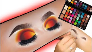 Doing Make Up On My Arm Tutorial Timelapse  bPerfect Stacey Marie Carnival Palette [upl. by Issirk251]