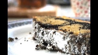 Marble Cake  Buckwheat  Poppy Seed  GlutenFree  Glutenfrei  Marmorkuchen  Buchweizen  Mohn [upl. by Yrolg]