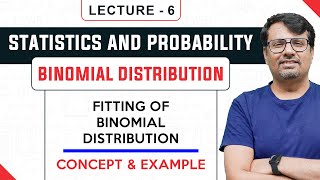 Binomial Distribution  Fitting of Binomial Distribution  Examples [upl. by Hnid]