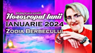 BERBEC ♈Un nou inceput ⭐Horoscopul lunii IANUARIE 2024 [upl. by Eicam]