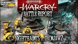 WARCRY Battle Report  Ep 07  Nighthaunts vs Ironjawz [upl. by Chema]