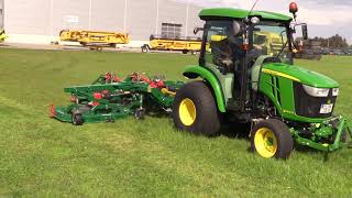 Wessex CRX 410 mit ein John Deere 3045r [upl. by Norb]