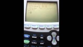 How to program the binomial theorem on a TI 84 calculator [upl. by Veator]