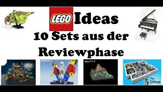 10 Lego Ideas Sets die in der Review Phase sind [upl. by Benoite578]