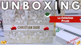 Unboxing the Christian Dior LA COLLECTION PRIVÉE Perfume  VLOGMAS DAY 2 [upl. by Rodnas]