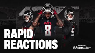 Atlanta Falcons 2023 NFL Schedule Release  Rapid Reactions [upl. by Giordano]