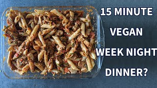 Vegan Chicken Ragu in 15 Minutes  Vs Jaime Oliver [upl. by Nial]