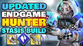 This UPDATED ENDGAME Stasis Hunter Build SHREDS PvE INDEPTH Stasis Hunter Build Guide  Destiny 2 [upl. by Aihsitan403]