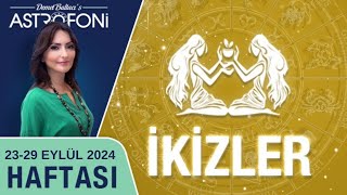 ikizler burcu haftalık burç yorumu 2329 Eylül 2024 Astrolog Demet Baltacı astroloji burçlar [upl. by Nwahsiek737]