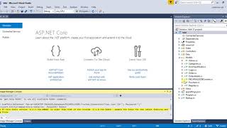 ASPNET Core MVC 6 Entity Framework  Scaffold DbContext  Code First CRUD Scaffold part1 [upl. by Demitria]