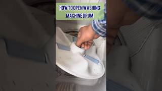 How to open washing machine drum washingmachine [upl. by Yhcir]