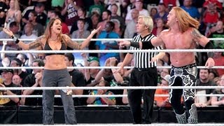 Lita vs Heath Slater Raw July 23 2012 [upl. by Roux]