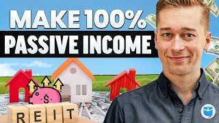 How to Make 100 Passive Income WITHOUT Owning Rentals REITs 101 [upl. by Ramled404]