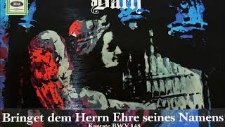 Bach Kantate BWV 148 Bringet dem Herrn Ehre seines Namens Gönnenwein [upl. by Hurwitz404]