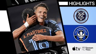 New York City FC vs CF Montréal  Alonso Martínez Brace  Full Match Highlights  July 3 2024 [upl. by Hintze114]