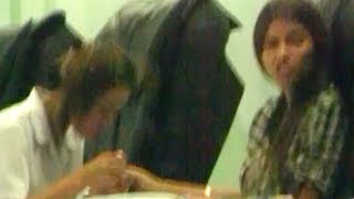 Model chick cant stop twitching at nail salon hysterical [upl. by Kerrin]