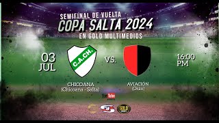 ATL CHICOANA VS DEP AVIACION  MIERCOLES 03 DE JULIO DEL 2024  RADIO GOLD 1071 MHZ ORANSALTA [upl. by Nichy]