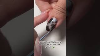 CND PLEXIGEL™ Color Builder Tutorial Tortoise Shell Nail Art [upl. by Coffeng]