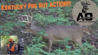 Kentucky Deer Hunting in October 2021  Pre Rut Action Bucks are on the Move [upl. by Alih]