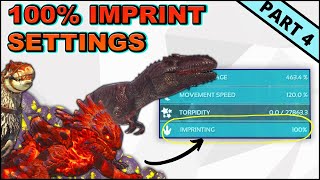 Imprinting amp Breeding Settings Ark Survival Evolved You Need for XXL amp Special Dinos  PART 4 [upl. by Thayer]