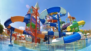 Delphin BE Grand Resort  Mini Water Slides [upl. by Sherar]