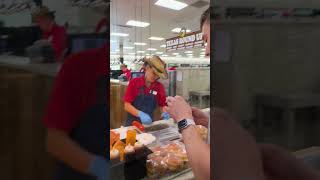 Two Brits try Brisket from Bucees [upl. by Noelyn759]