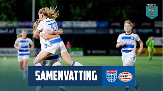 Samenvatting PEC Zwolle Vrouwen  PSV Vrouwen  Vrouwen Eredivisie [upl. by Meriel]