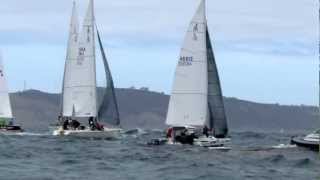 J105 North American Championship Start 1 [upl. by Raynard]