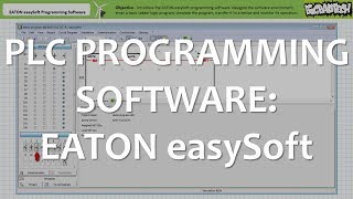 PLC Programming Software EATON easySoft Full Lecture [upl. by Anaujnas971]