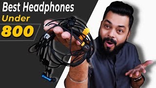 Top 5 Best Earphones Under ₹800 ⚡ ⚡ ⚡ सबसे बढ़िया Wired Earphones सिर्फ ₹800 में March 2020 [upl. by Delinda841]