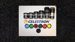 Celestron 125quot Eyepiece and Filter Kit Review [upl. by Glynas]