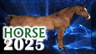 Horse Horoscope 2025  Born 2014 2002 1990 1978 1966 1954 1942 1930 [upl. by Finley]